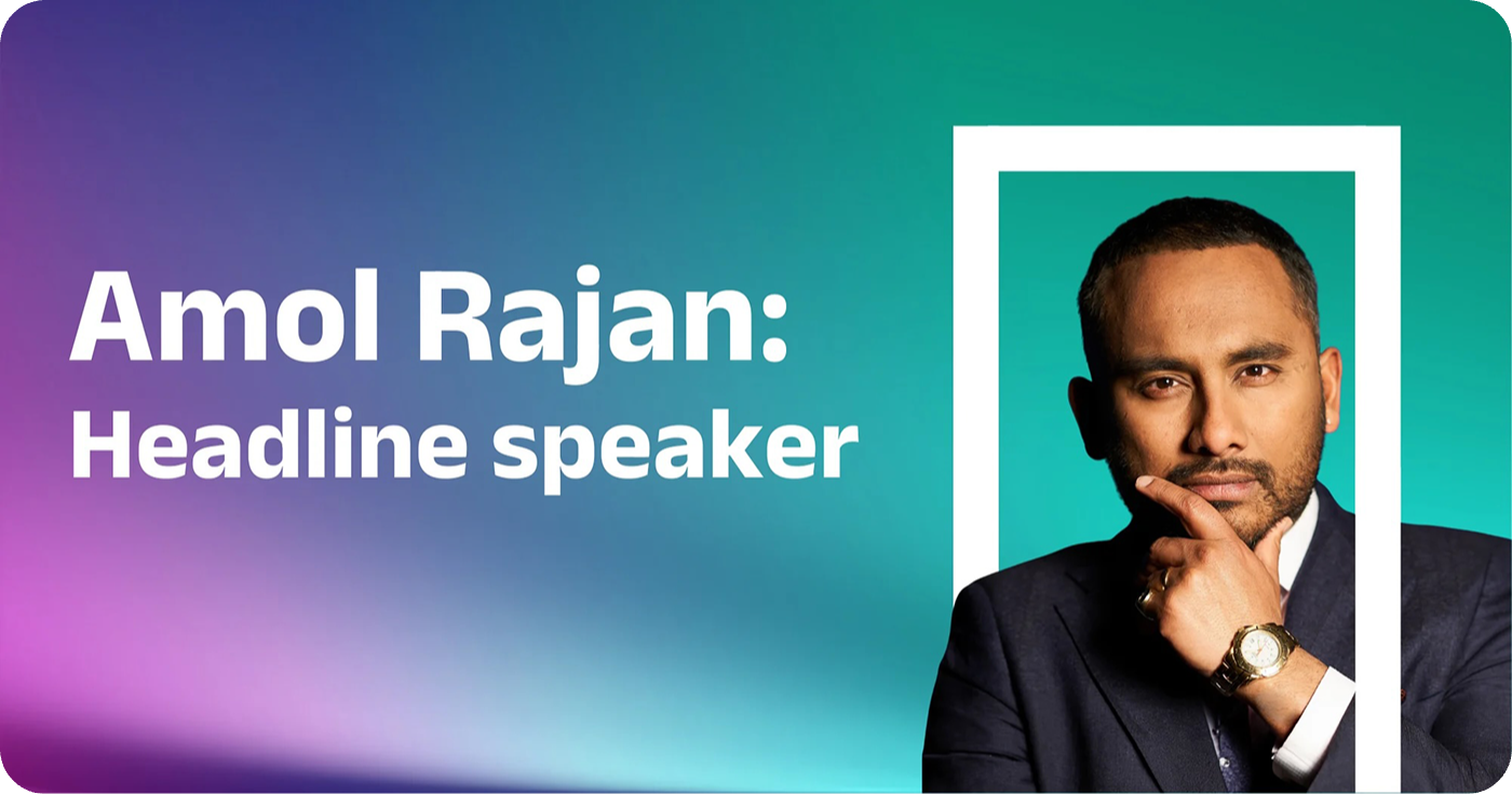 Amol Rajan: Headline Speaker